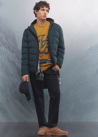 Бірюзова зимня куртка Springfield