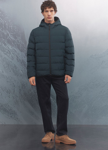 Бірюзова зимня куртка Springfield