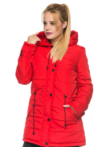 Червона зимня куртка Кариант
