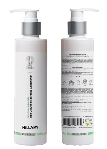 Шампунь + Кондиціонер для росту волосся Hop Cones & B5 Hair Growth Invigorating Hillary (253146117)