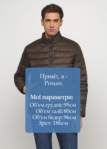 Зеленая демисезонная куртка Tomas Goodwin