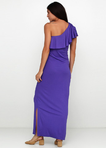 Фиолетовое кэжуал платье Stradivarius однотонное