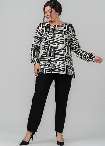 Чорно-біла блуза A'll Posa