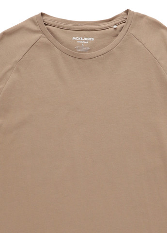 Темно-бежева футболка Jack & Jones