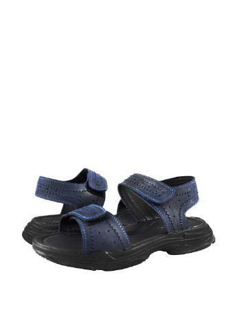 Темно-синие кэжуал сандалии Jordan на липучке