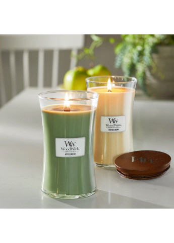 Ароматична свічка з ароматом чистої ванілі Large Vanilla Bean 609 г WoodWick (227515077)