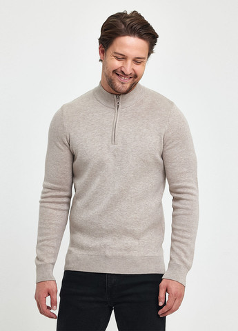 Бежевый демисезонный свитер Trend Collection