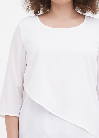Біла демісезонна блуза Minus