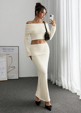 Костюм (джемпер, спідниця) SHEIN (366257682)