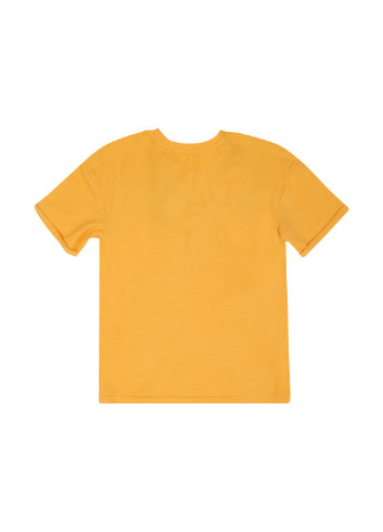 Желтая летняя футболка Z16