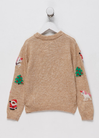 Бежевий демісезонний светр джемпер H&M