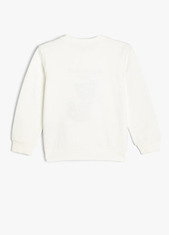 KOTON світшот персонажі молочний кежуал бавовна