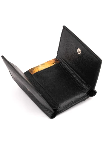 Жіночий шкіряний гаманець 9,5х7,5х2 см st leather (229458651)