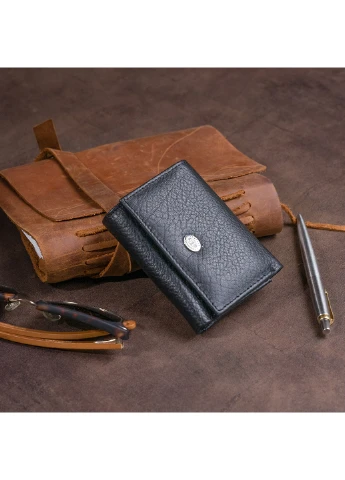 Жіночий шкіряний гаманець 9,5х7,5х2 см st leather (229458651)