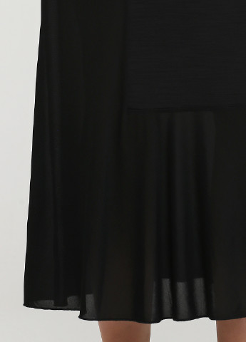Черное кэжуал платье годе Cos однотонное