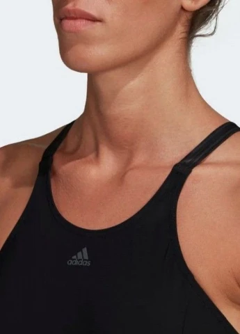 Черный летний купальник adidas