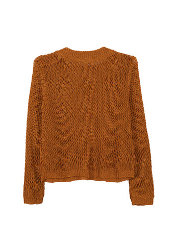 Коричневый демисезонный пуловер пуловер Object