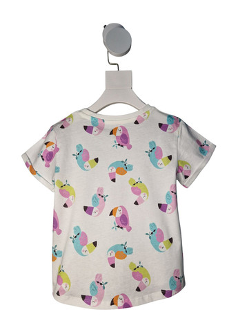 Кремовая летняя футболка C&A