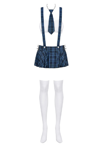 Костюм (лиф, трусы, юбка, галстук, чулки) Obsessive (192635572)