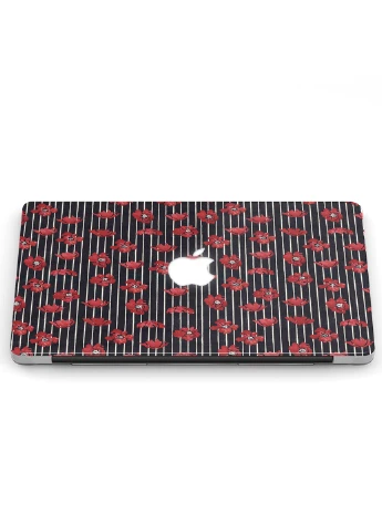 Чехол пластиковый для Apple MacBook Air 13 A1466 / A1369 Красные маки (6351-2782) MobiPrint (219124403)