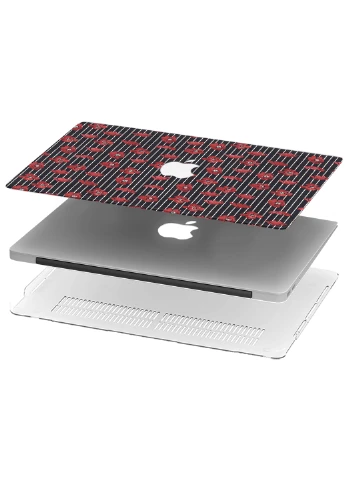 Чехол пластиковый для Apple MacBook Air 13 A1466 / A1369 Красные маки (6351-2782) MobiPrint (219124403)