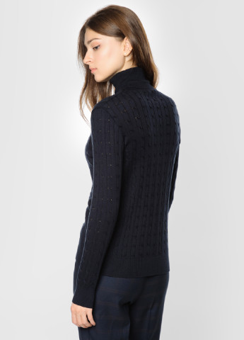 Синий зимний свитер женский Arber Roll-neck WK4 WTR-55
