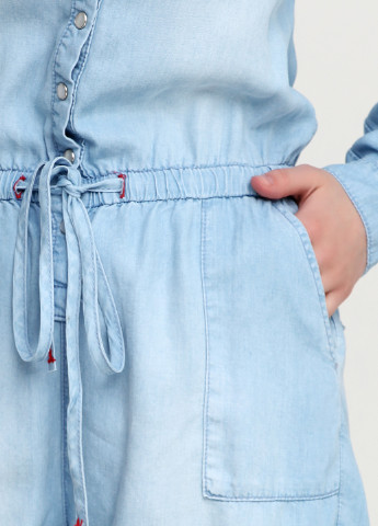 Комбінезон Twin-Set комбінезон-шорти блакитний джинсовий