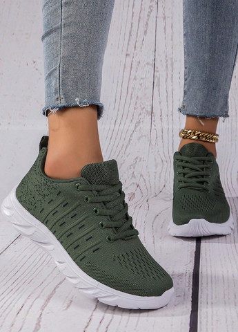 Кросівки SHEIN хакі демісезони (339828114)