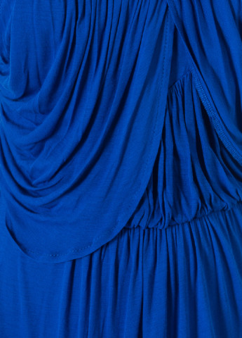 Синее кэжуал платье клеш Great Plains однотонное
