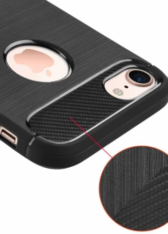 Чохол для мобільного телефону (смартфону) для Apple iPhone 8 Carbon Fiber (Black) Laudtec (LT-AI8B) BeCover (201492122)