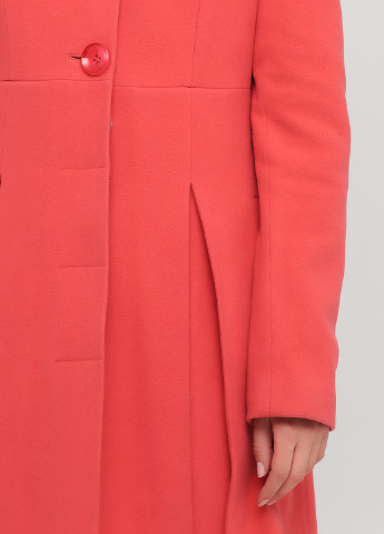 Розовое демисезонное Пальто однобортное Nina Vladi