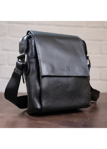 Чоловіча шкіряна сумка 19х23х6 см Shvigel (252127448)