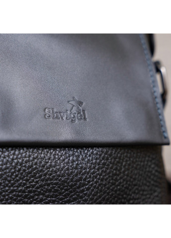 Чоловіча шкіряна сумка 19х23х6 см Shvigel (252127448)