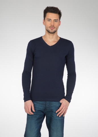 Темно-синій демісезонний пуловер пуловер Colin's
