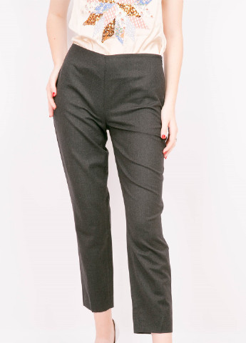 Темно-серые кэжуал демисезонные укороченные, зауженные брюки Ralph Lauren
