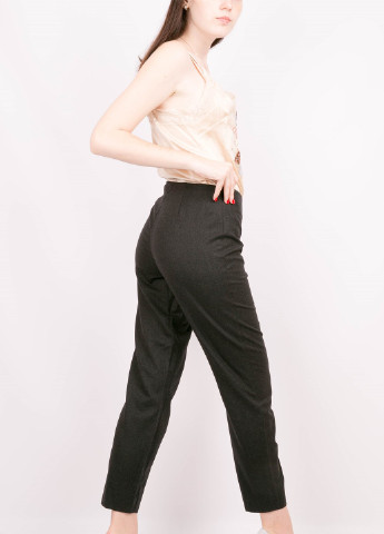 Темно-серые кэжуал демисезонные укороченные, зауженные брюки Ralph Lauren