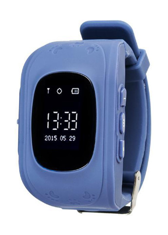 Детские телефон-часы с GPS трекером (Q50) Темно Синие Motto gw300 (132867210)