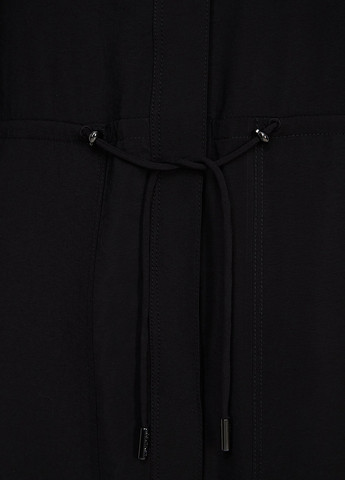 Чорна кежуал сукня сукня-сорочка, а-силует Calvin Klein однотонна