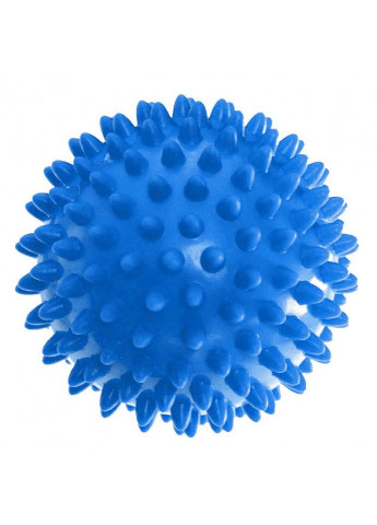 Массажный мячик 7.5 см жесткий голубой (PVC) для миофасциального релиза и самомассажа EFTNS75GL EasyFit (243205434)
