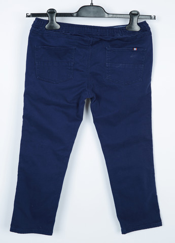 Синие кэжуал демисезонные зауженные брюки Boden