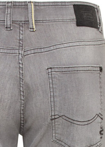 Серые демисезонные зауженные джинсы Denim Regular Fit от Camel Active Camel Active