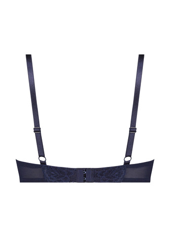 Тёмно-синий балконет бюстгальтер Hunkemoller полиамид, кружево