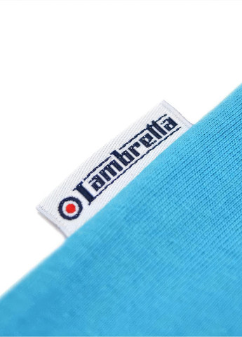 Голубая футболка Lambretta