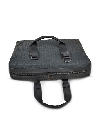 Мужской кожаный деловой портфель черный большой Fashion Портфель (251825961)