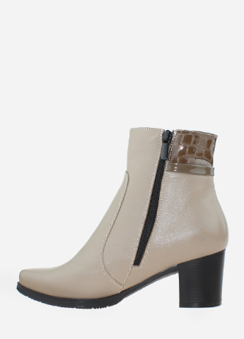 Осенние ботинки re60819 кофейный Elvix