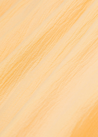 Светло-оранжевое кэжуал платье клеш H&M однотонное