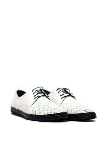 Белые кэжуал туфли Corso Vito на шнурках
