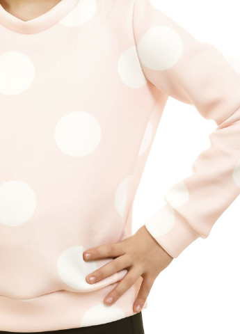 Kids Couture свитшот свитшот горошек розовый кэжуал