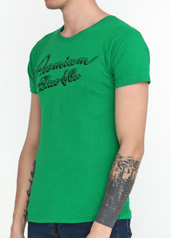 Зеленая футболка Dinersi