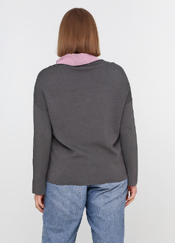 Серый демисезонный свитер Vero Moda